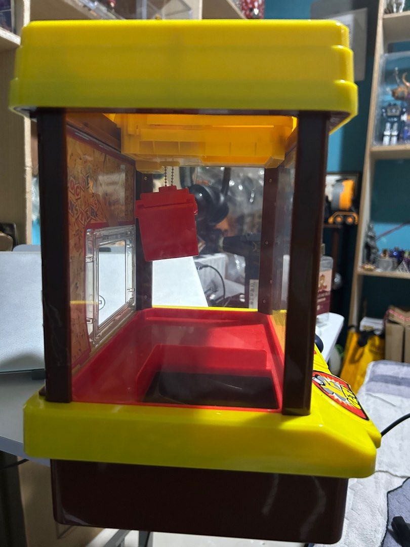 Pokemon claw machine (Category: Designer & Blind Box Toys) located in Manila. Submitted by cxtremetoy17724 (Listing ID 1391072157, Image 2). Description: Pokemon claw machine As is where is Loc : Apalit Pampanga Mop: Bank Transfer or Gcash Mod: lalamove @ buyers expense Shipping: J&T or LBC.