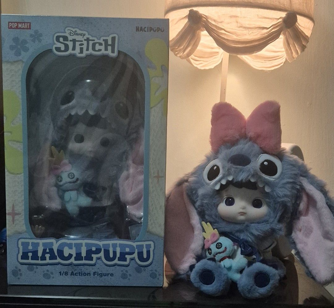 Popmart Hacipupu Stitch 1/8 Figure スティッチ Popmart Hacipupu