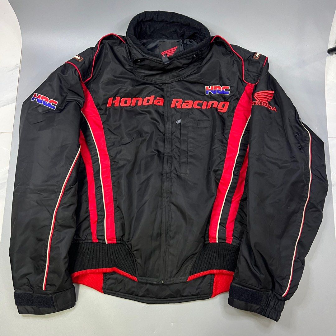 (RARE) Honda Racing - HRC - Racing Jacket (Category: Coats, Jackets and Outerwear) located in Paranaque City. Submitted by millennial_goodz (Listing ID 1391109876, Image 1). Description: WTS RARE Honda Racing HRC Racing Jacket Size Large Dimensions: 25.5" Width / 23-26" Length Excellent condition - No issues Authentic P3,500 only DM.