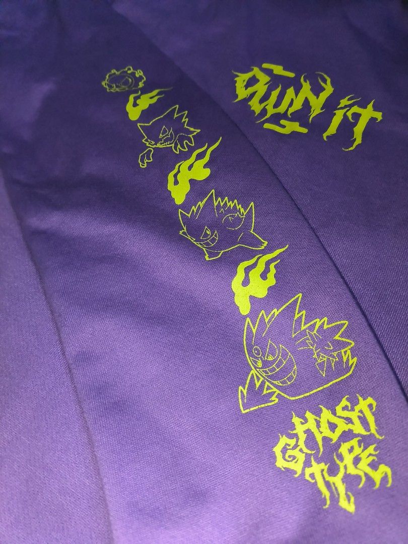 *RUSH* SKOOP Ghost Gang Hoodie (Category: Hoodies) located in Quezon City. Submitted by sergeiou (Listing ID 1321511168, Image 3). Description: archived skoop hoodie collab with pokemon limited edition featuring gengar, pang y2k niyo since it has that vibe. very eye catching 👀 used twice only mukha paring bago. dimensions: 22x28 RFS: decluterring.