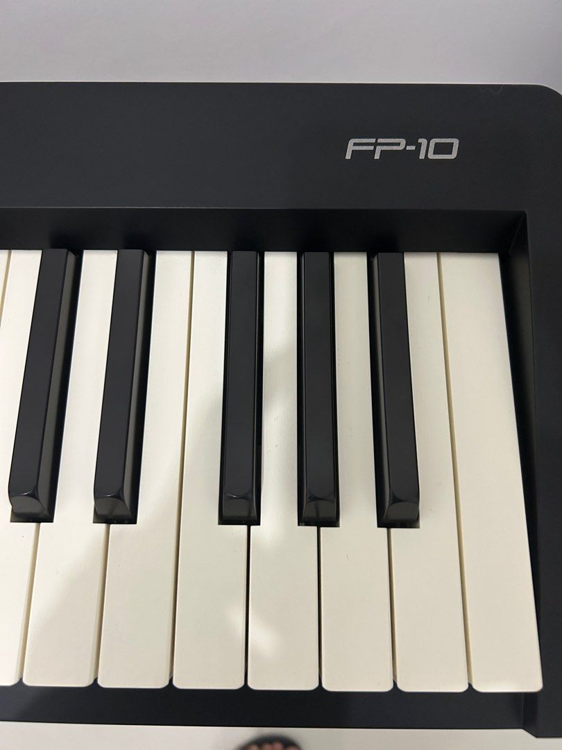 Roland FP-10 (Category: Musical Instruments) located in Santa Rosa. Submitted by h8h8h (Listing ID 1391047783, Image 2). Description: Roland FP-10 Keyboard price: 38,950 Keyboard stand is 1,699 (40,649) Selling for only 27,000 pesos! inclusions: Heavy duty keyboard stand Adapter Pedal Manual RFS: mas need mag focus sa major instrument. Nasa music room ito kaya well-maintained. For pick up only. But sorry po, won't entertain po sa loob ng bahay fo