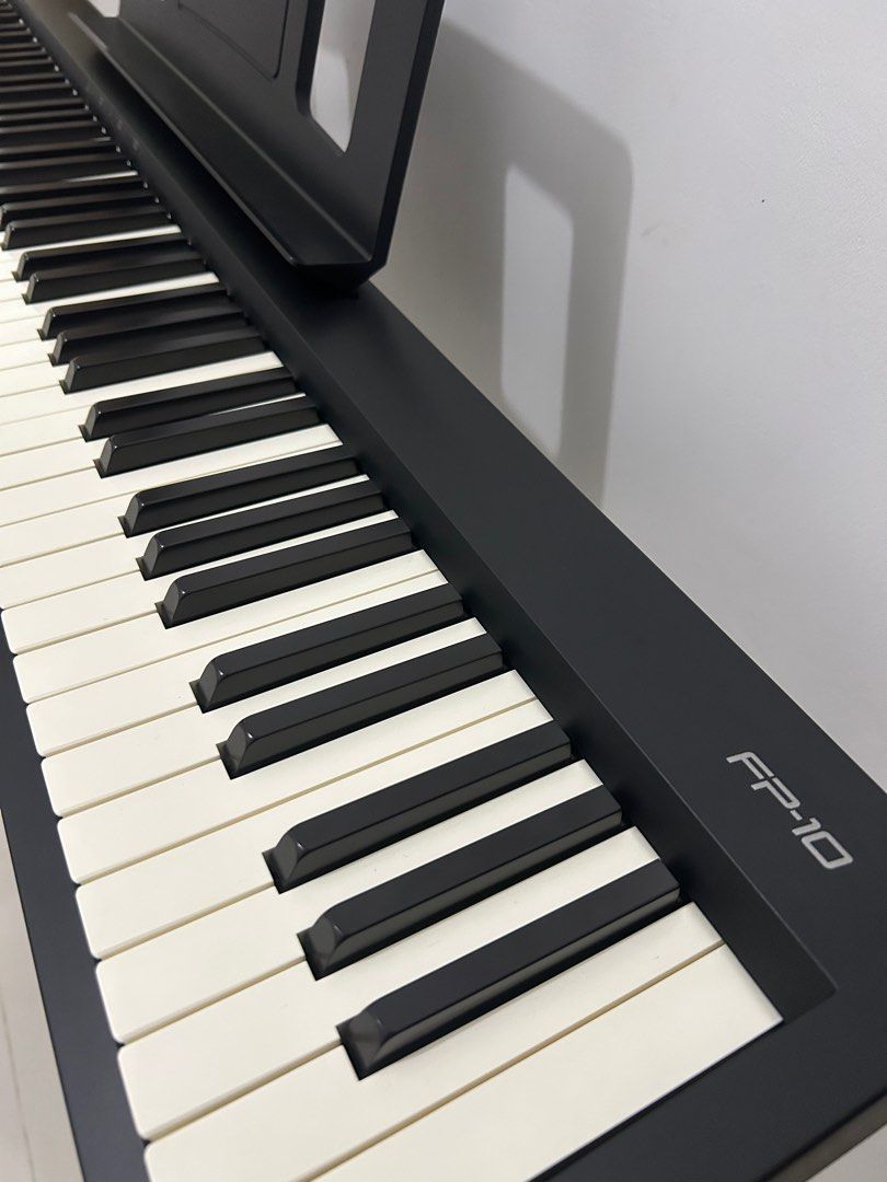 Roland FP-10 (Category: Musical Instruments) located in Santa Rosa. Submitted by h8h8h (Listing ID 1391047783, Image 1). Description: Roland FP-10 Keyboard price: 38,950 Keyboard stand is 1,699 (40,649) Selling for only 27,000 pesos! inclusions: Heavy duty keyboard stand Adapter Pedal Manual RFS: mas need mag focus sa major instrument. Nasa music room ito kaya well-maintained. For pick up only. But sorry po, won't entertain po sa loob ng bahay fo