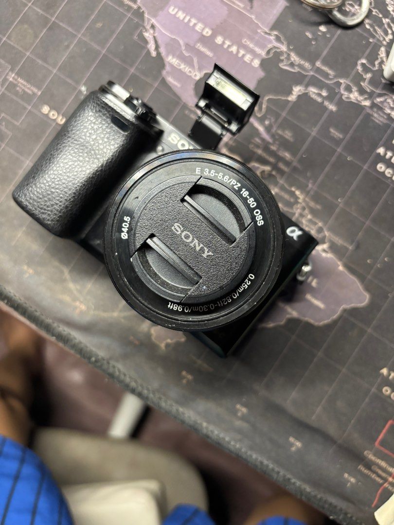 Sony A6000 Mirrorless Camera (Category: Cameras) located in Santa Rosa. Submitted by mooyyyy_ (Listing ID 1391097929, Image 1). Description: Sony A6000 Mirrorless Camera Sony 0.25m/0.82ft-0.30m/0.98ft (16-50mm) Lens Shutter count: 8308 Inclusion: * SAMSUNG SD Adapter (8GB SD Card) * Strap * Battery * Lens Cap You can check sample raw imgs here: https://drive.google.com/drive/folders/1jqpHWMd51kP6gO88OJJV5KjMlsbVTrZQ?usp=sharing.