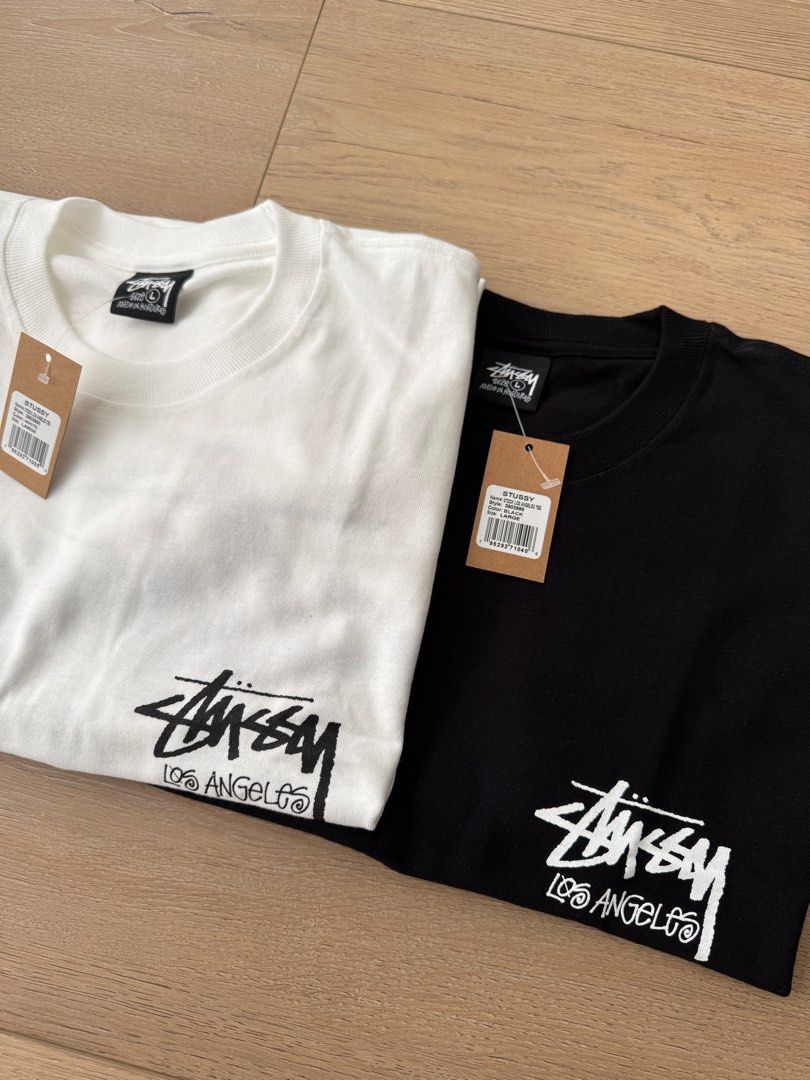 Stussy Chapter Tee LA - White & Black (Category: Tshirts & Polo Shirts ) located in Pasay City. Submitted by instinctiveph (Listing ID 1387542060, Image 1). Description: Sizes available White - Large & XL Black - Medium, Large & XL ₱5,498 each Brand new with tags! With proof of purchased Dm me!.