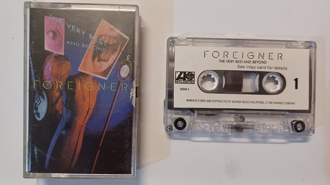 Tape - Foreigner - The Very Best And Beyond (Category: CDs & DVDs) located in Cebu City. Submitted by rotten_records (Listing ID 1391120717, Image 1). Description: .