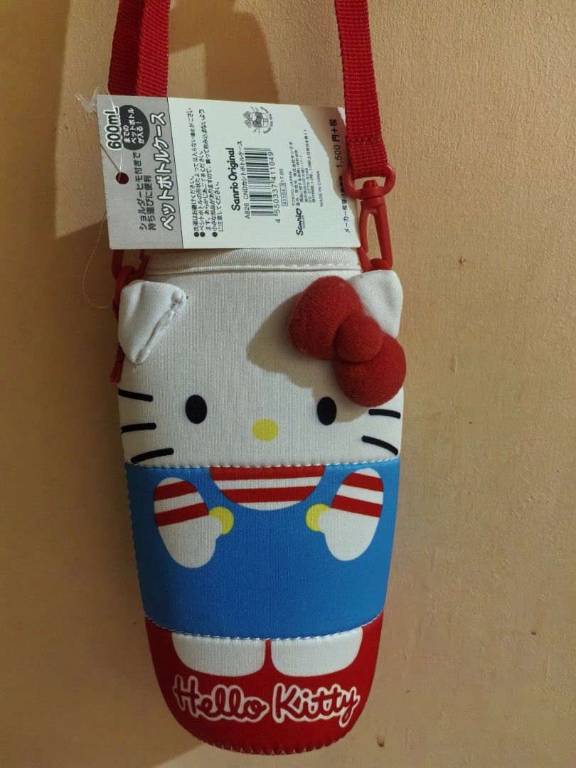 Tumbler or Bottle Sleeve Case (Category: Other Food & Drinks) located in Las Pinas. Submitted by jgcollection_ (Listing ID 1390999061, Image 2). Description: Tumbler or Water Bottle Sleeve Case Sanrio Hello Kitty😻❤️ 💯 original with Tag❤️ Rfs:deuttering Mop:GCASH.