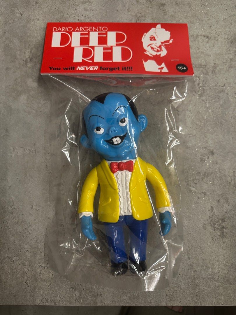 UNBOX HEADLOCKSTUDIO DEEP RED ソフビ UNBOX INDUSTRIES × HEADLOCK STUDIO DEEP RED /MAD PUPPET 狂気
