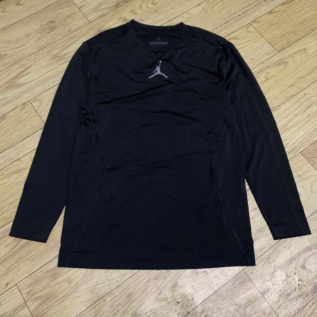 AIR JORDAN COMPRESSION LONGSLEEVES DRI FIT (Category: Activewear) located in Bulacan. Submitted by ridersthrift_ph (Listing ID 1391207453, Image 3). Description: AIR JORDAN COMPRESSION LONGSLEEVES DRI FIT Size XL W18 X L26 in Excellent No Issue 499php Free Shipping (payment first basis) Bulacan, Sta. Maria 📍.