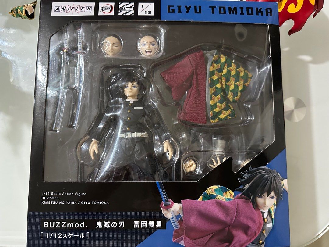 Aniplex BUZZmod. 富岡義勇鬼滅之刃水柱冨岡義勇1/12 可動人偶