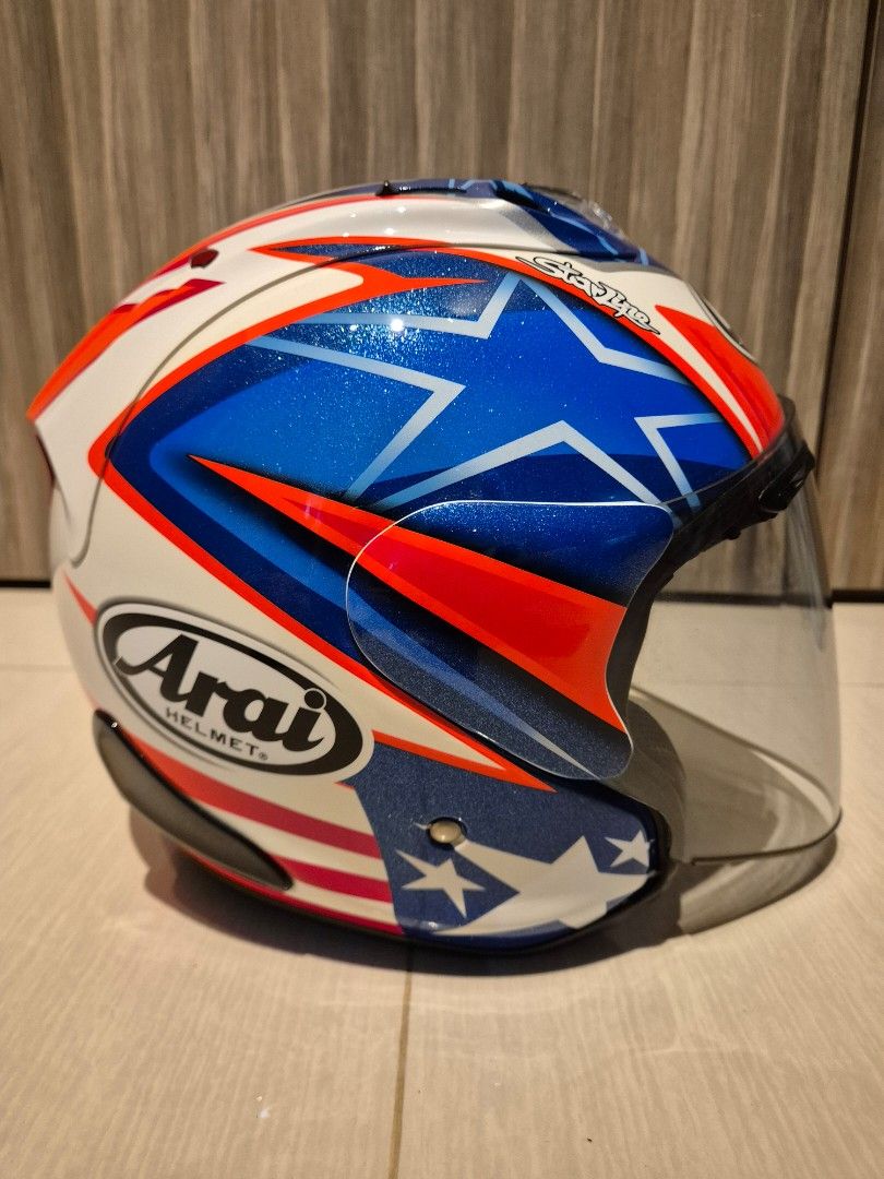 Arai Hayden SB SZ-Ram 5, Motorcycles, Motorcycle Apparel on Carousell