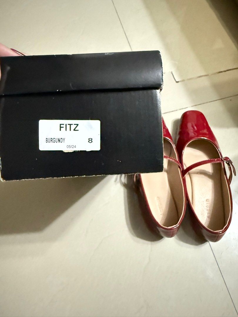 Aztrid Mary Janes (Category: Flats & Sandals) located in Caloocan City. Submitted by _shellly (Listing ID 1391347399, Image 2). Description: Size 8 Good as new Used only twice.