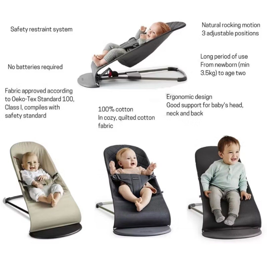 Toddler Baby Bjorn Bouncer Newborn Insert BabyBjorn Bouncer