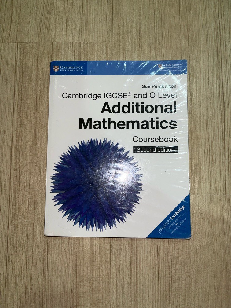 Cambridge IGCSE Additional Mathematics/ Add Maths Coursebook (Second ...