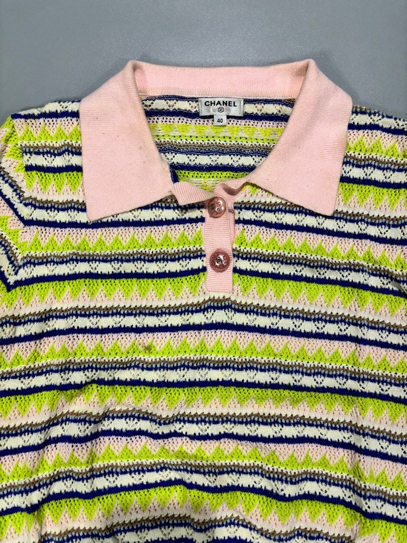 CHANEL CROCHET CROPTOP (Category: Luxury Apparel) located in Cavite. Submitted by gemsouttanowhere (Listing ID 1391315659, Image 2). Description: .