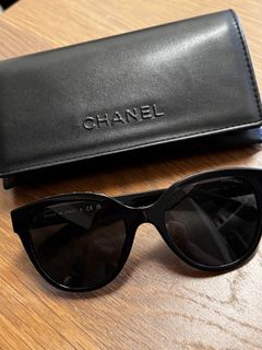 Chanel Sunglasses 香奈兒太陽眼鏡 經典款 98新 連原裝所有配件及盒64204533577346110