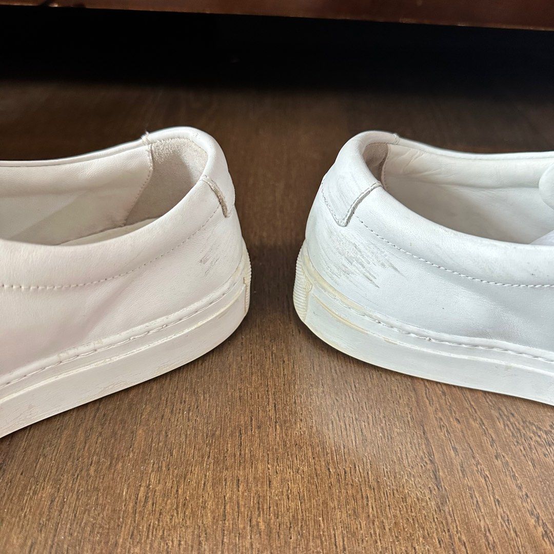 Common Projects Achilles Low Sneakers in White (Category: Sneakers) located in Makati City. Submitted by agl.ph (Listing ID 1391171419, Image 2). Description: Size 38 Fits true to size Currently retails for $400 Used a couple of times but in good condition! .