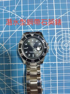 DERIVE 潛水型鋼帶石英錶64220935444481110