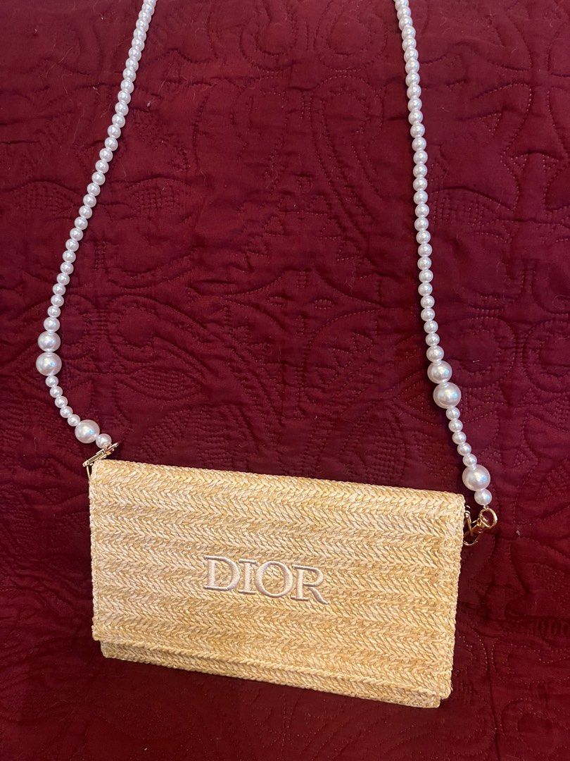 Dior Beauty Pouch/Sling bag (Category: Luxury Bags & Wallets) located in Manila. Submitted by jnzz__ (Listing ID 1391185100, Image 3). Description: Dior Beauty Pouch/Sling bag - Brand new - No flaws - Two-way bag - Authentic PM if interested. Thank you!.