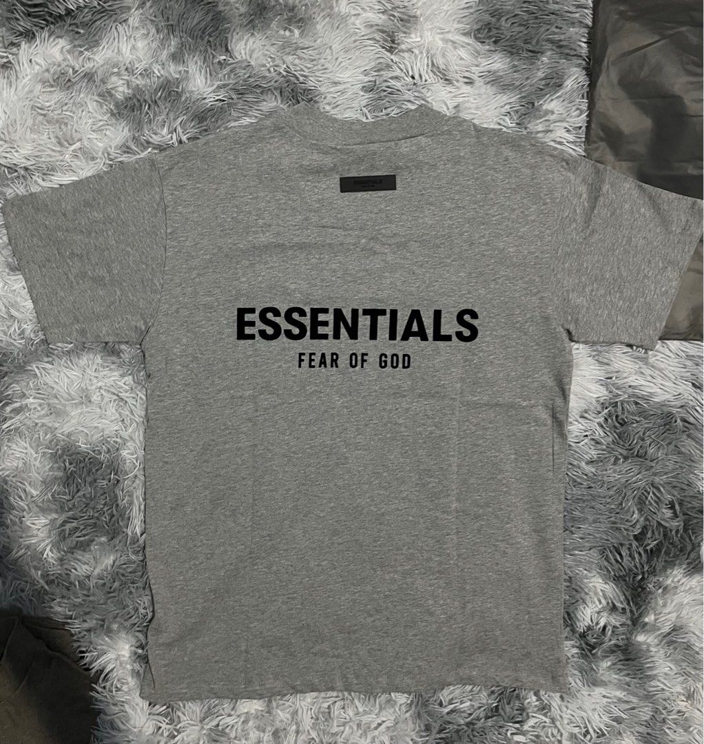 ESSENTIALS FEAR OF GOD (Category: Tshirts & Polo Shirts ) located in Caloocan City. Submitted by wildcloud-55f0 (Listing ID 1391345368, Image 2). Description: FOR SALE COD/COP VIA LBC- LALAMOVE- MEET UP (ortigas/mckinley) ESSENTIALS FEAR OF GOD SS22 DARK OATMEAL (GRAY) BNEW/AUTHENTIC 2.7k only (below srp) XS- 22”28 Small- 23”29.