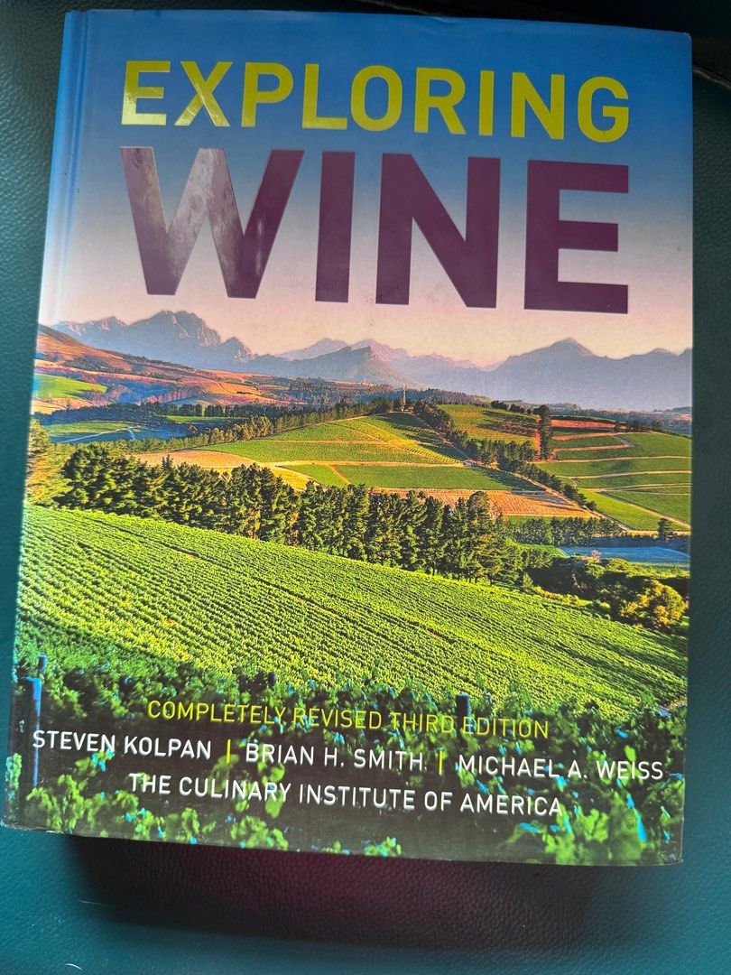EXPLORING WINE BOOK (Category: Storybooks) located in Manila. Submitted by decluterthings888 (Listing ID 1391170020, Image 1). Description: HOTEL & F&B culinary books.