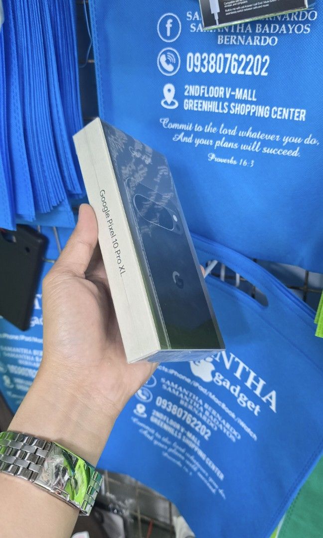 Google Pixel 10 Pro XL 512gb Openline (Category: Google Pixel) located in Quezon City. Submitted by samanthaga21954 (Listing ID 1391241885, Image 2). Description: Google Pixel 10 Pro XL 512gb Openline Brandnew Sealed with Warranty Onhand Stock.