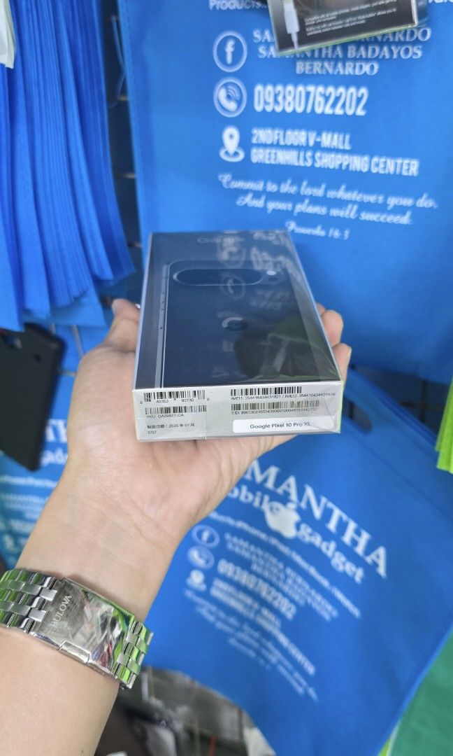 Google Pixel 10 Pro XL 512gb Openline (Category: Google Pixel) located in Quezon City. Submitted by samanthaga21954 (Listing ID 1391241885, Image 3). Description: Google Pixel 10 Pro XL 512gb Openline Brandnew Sealed with Warranty Onhand Stock.