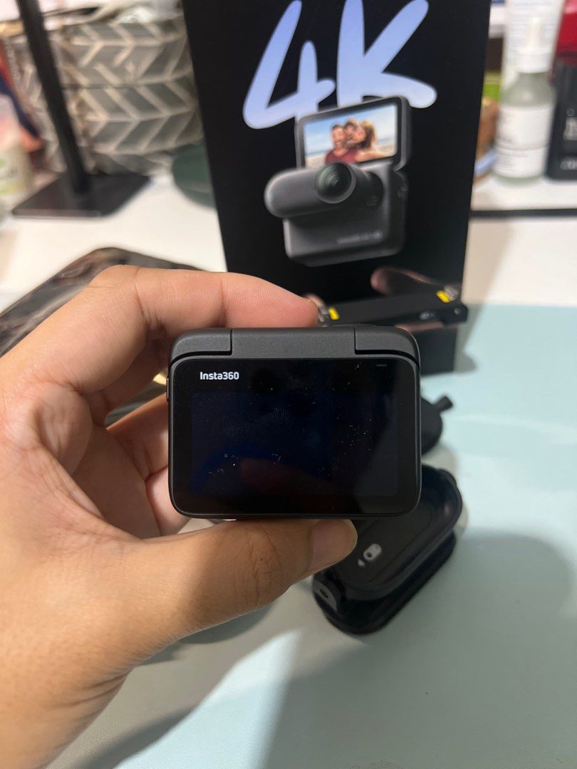 Insta360 Go 3S with complete accessories (Category: Cameras) located in Imus. Submitted by harith21 (Listing ID 1391272105, Image 3). Description: Only used once in my trip to Hongkong. RFS: I bought a new camera and hindi ko na siya nagagamit. :) Buyer to handle shipping fee. .
