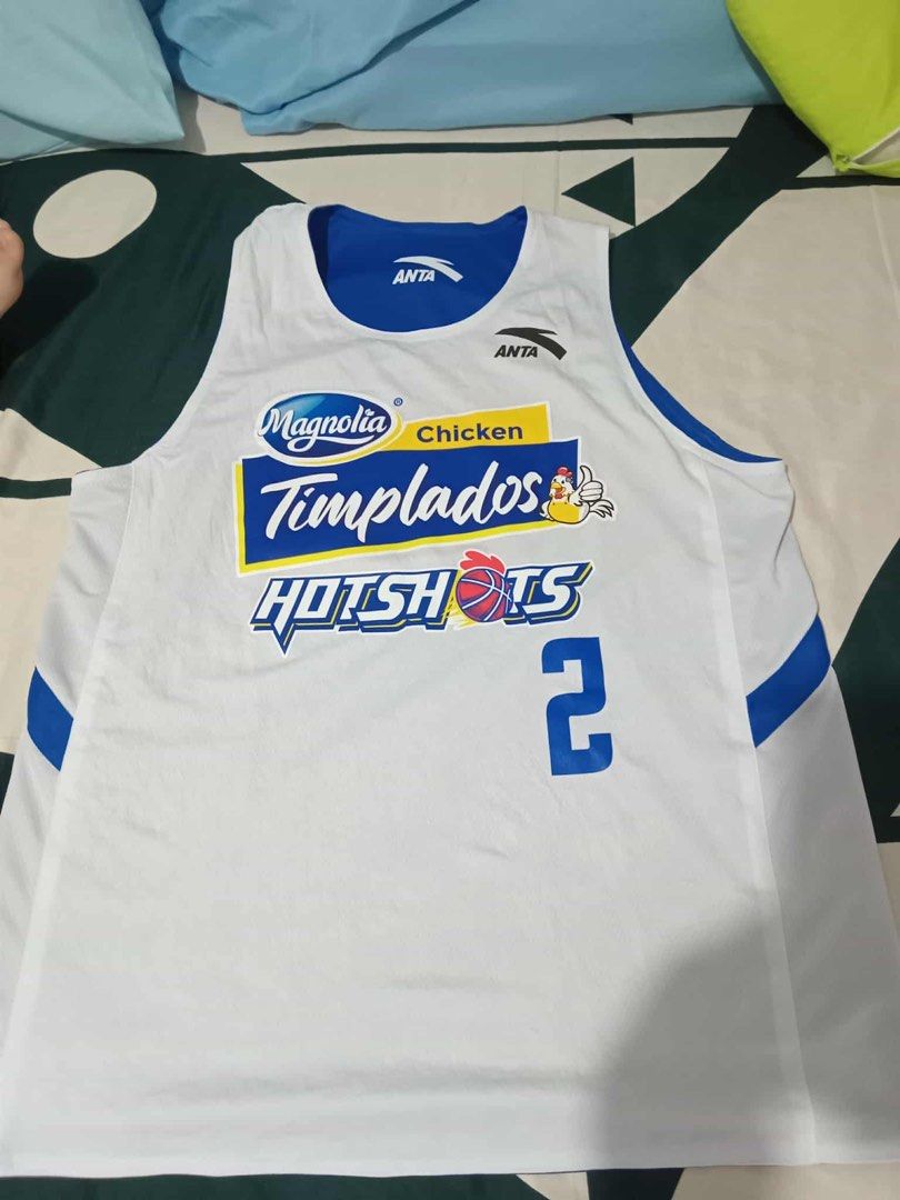 Jerrick Ahanmisi PBA Practice Jersey Magnolia (Category: Activewear) located in Makati City. Submitted by la228 (Listing ID 1391255394, Image 1). Description: Condition: Very Good Condition Item Location: South Cembo, Makati MOP: Gcash/BPI/Pabili Service COD Shipping: Grab, Lala Move, Mr Speedy, GogoxPress, LBC (by schedule).