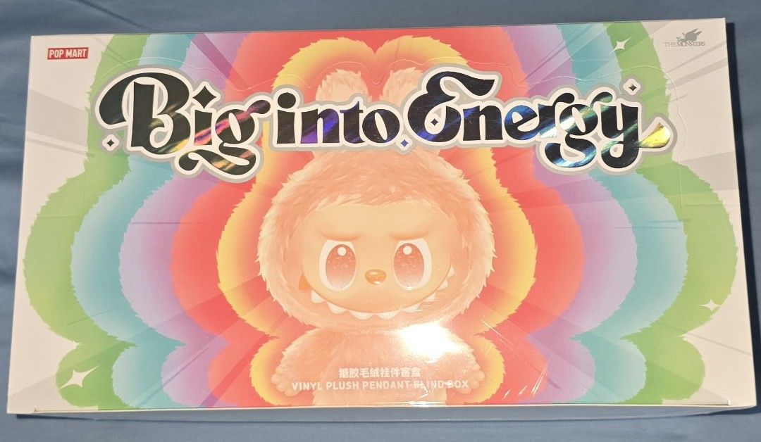 Labubu Big ibto Energy Set - Sealed (Category: Designer & Blind Box Toys) located in Manila. Submitted by gilbert.p (Listing ID 1391353796, Image 2). Description: Labubu Big Into Energy Set Sealed.