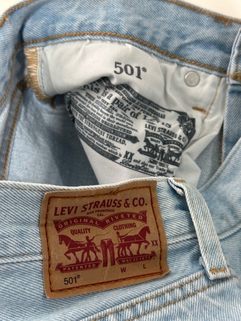 Levis 501 light blue - 26 (Category: Jeans) located in Makati City. Submitted by _daniellego (Listing ID 1391215147, Image 2). Description: 🌟 PLEASE READ 🌟 ❌ NO WHEN WORN ❌ NO HAGGLING ❌ NO RETURNS ✅ FINAL SALE PRICE POSTED (plus SF by buyer) ✅ DETAILS IN THE DESCRIPTION NOT ALL ITEMS ON HAND ✅ Shipping days: Mon-Thurs ✅ Order must be confirmed and paid by Sunday morning for Monday shipping schedule. Otherwise, order will be included in next we
