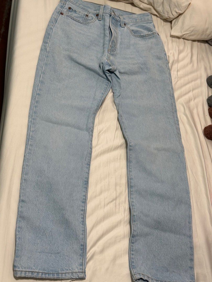 Levis 501 light blue - 26 (Category: Jeans) located in Makati City. Submitted by _daniellego (Listing ID 1391215147, Image 1). Description: 🌟 PLEASE READ 🌟 ❌ NO WHEN WORN ❌ NO HAGGLING ❌ NO RETURNS ✅ FINAL SALE PRICE POSTED (plus SF by buyer) ✅ DETAILS IN THE DESCRIPTION NOT ALL ITEMS ON HAND ✅ Shipping days: Mon-Thurs ✅ Order must be confirmed and paid by Sunday morning for Monday shipping schedule. Otherwise, order will be included in next we