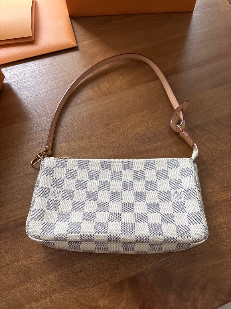 Damier Azur Pochette Accessoires Nm Segunda Mano Louis Vuitton
