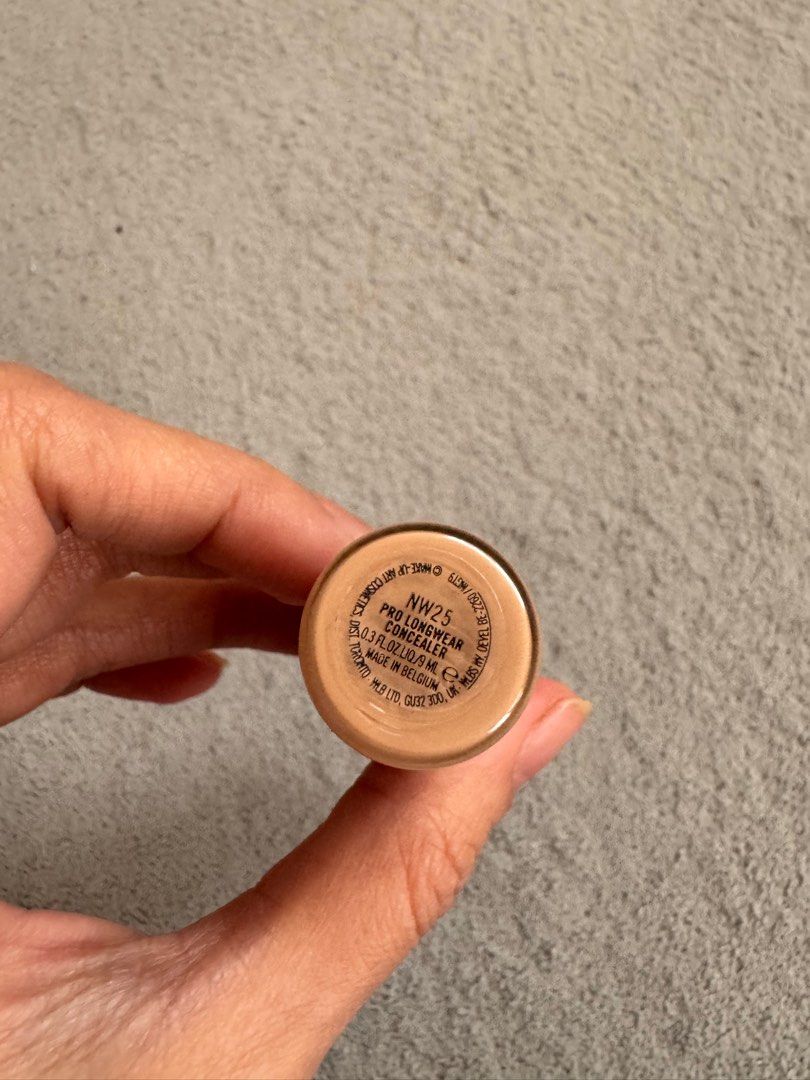 Mac Pro Longwear Concealer (Category: Makeup) located in Bocaue. Submitted by arnssss (Listing ID 1391172323, Image 3). Description: NW25. Used like 3x only. .