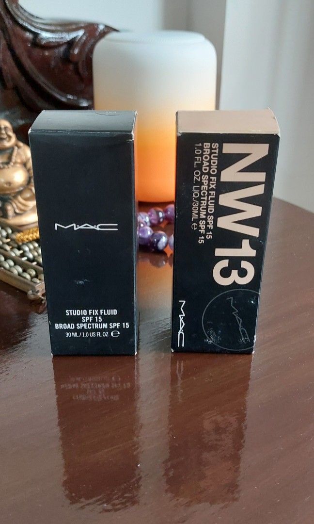 MAC studio fix fluid foundation (Category: Makeup) located in Paranaque City. Submitted by kutings (Listing ID 1391190321, Image 1). Description: MAC Studio Fix Fluid Foundation Spf 15,NW 13 shade..