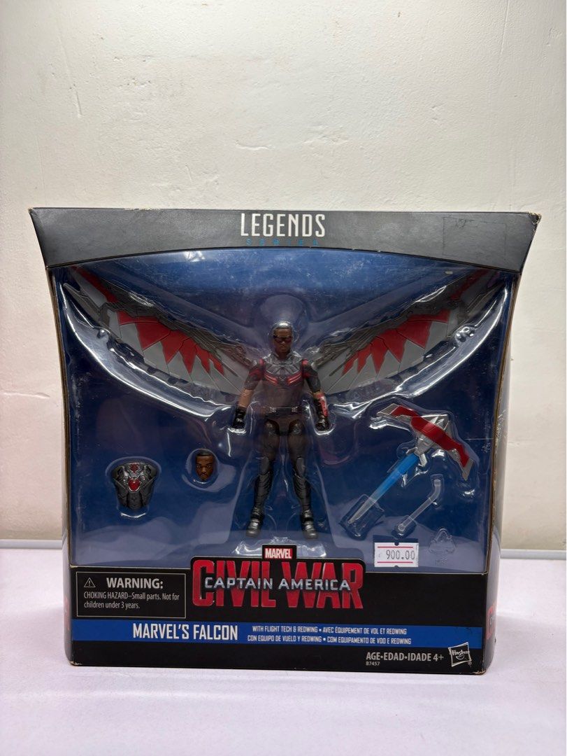 Marvel Civil War Captain America MARVEL’s FALCON (Category: Figurines & Statues) located in Quezon City. Submitted by treshermanasonlineshoppe (Listing ID 1391305864, Image 1). Description: 📌 Please Read Before Messaging: I appreciate serious buyers only. ❗ No lowballers – prices are already reasonable. ❗ No excessive questions – if you’re not ready to buy, please don’t waste time. ❗ All photos are posted – kindly refrain from asking for more. T