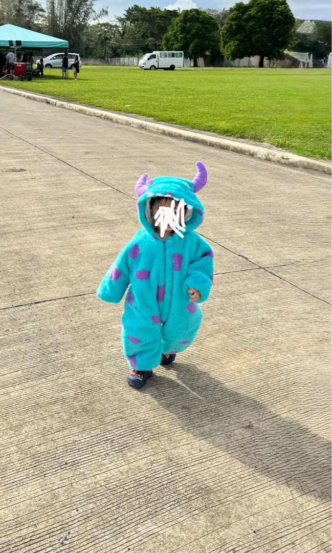 Mike Sully Monsters Inc Halloween / Costume (Category: Babies & Kids Fashion) located in Makati City. Submitted by declutterwitq (Listing ID 1391306470, Image 2). Description: Premium quality Not shop3 Worn once.