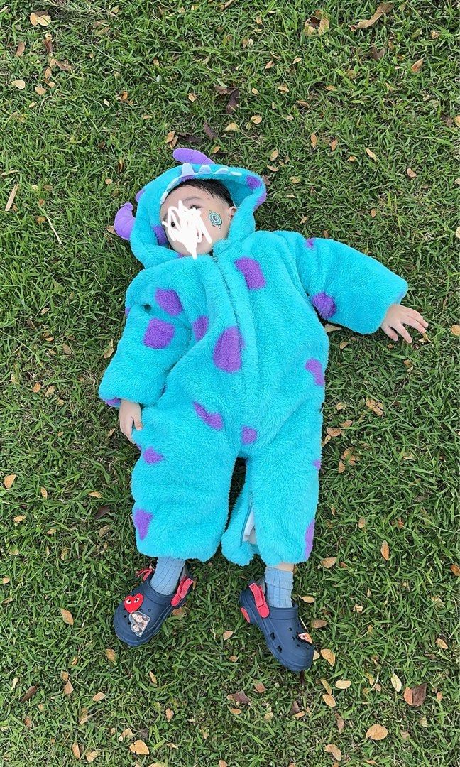 Mike Sully Monsters Inc Halloween / Costume (Category: Babies & Kids Fashion) located in Makati City. Submitted by declutterwitq (Listing ID 1391306470, Image 3). Description: Premium quality Not shop3 Worn once.