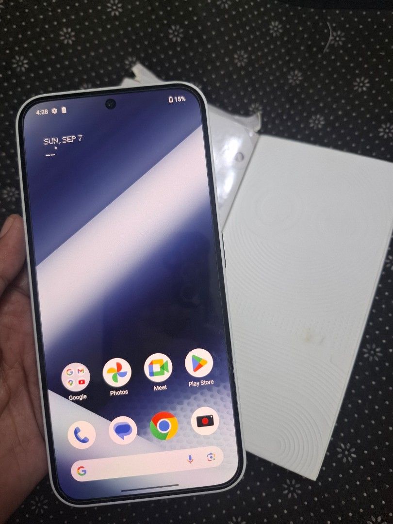 Nothing Phone 2a 128gb 8g ram (Category: Android Others) located in San Juan City. Submitted by tanexsulla42 (Listing ID 1391251815, Image 3). Description: Buy And Sell Gadget We accept trade in Accept Instalmnent: 📍Credit Card 📍Ggives 📍Skyro 📍Home Credit (For Brandnew Only) We Do Meetups / Deliver Txt or Call ☎️09959523680/09950171472 Facebook Page: 📍 Jenny Telecom You can visit our Physical store in 2ndfloor Cellphone Area Stall number " Y