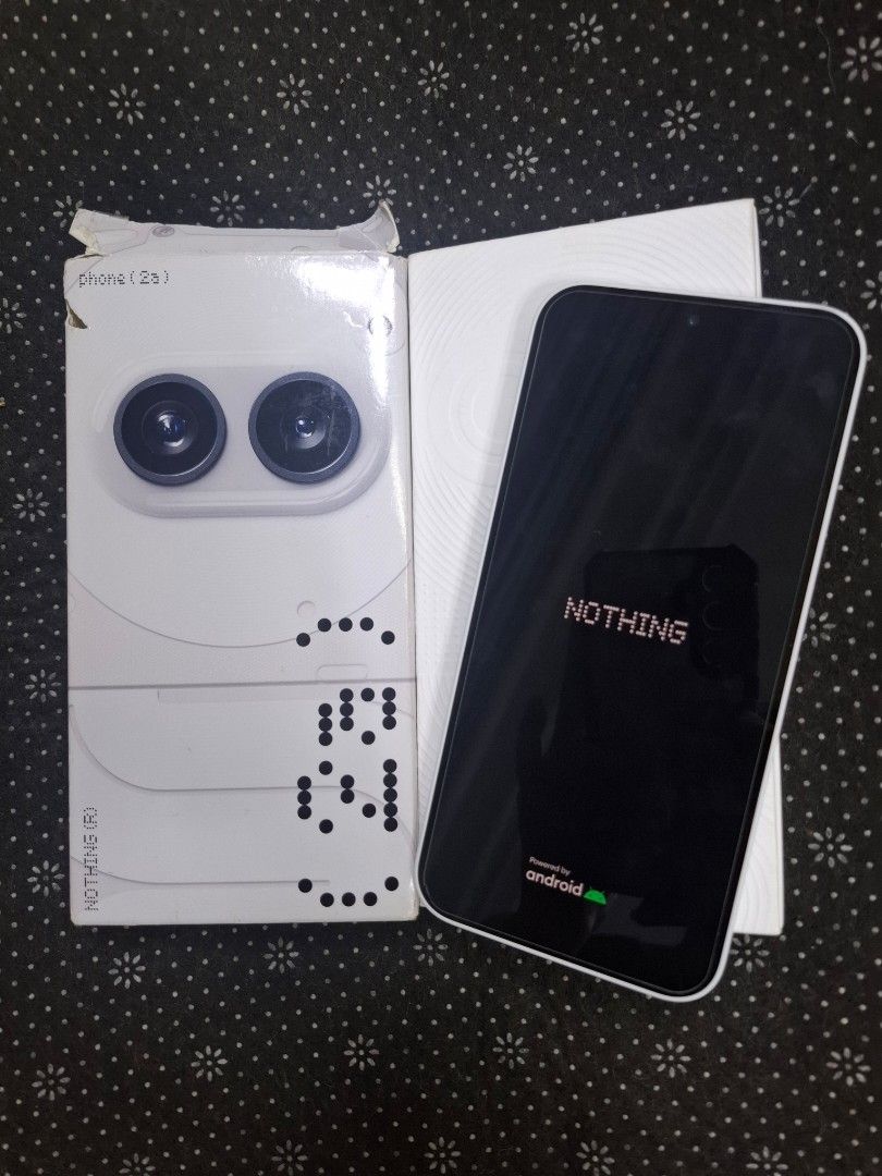 Nothing Phone 2a 128gb 8g ram (Category: Android Others) located in San Juan City. Submitted by tanexsulla42 (Listing ID 1391251815, Image 2). Description: Buy And Sell Gadget We accept trade in Accept Instalmnent: 📍Credit Card 📍Ggives 📍Skyro 📍Home Credit (For Brandnew Only) We Do Meetups / Deliver Txt or Call ☎️09959523680/09950171472 Facebook Page: 📍 Jenny Telecom You can visit our Physical store in 2ndfloor Cellphone Area Stall number " Y
