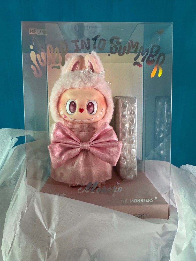 最安値！】北京ポップランド限定 labubu mokoko ふわふわお花バッグ
