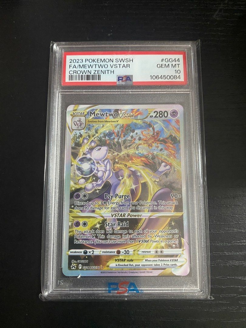 mewtwo vstar pokemon card price - GG44/GG70 Full Art Ultra Rare have for your premier collection. Mewtwo VSTAR, anyone?  Just