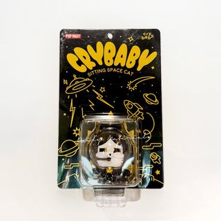 PTS Exclusive - Pop Mart Crybaby Sitting Space Cat Figure