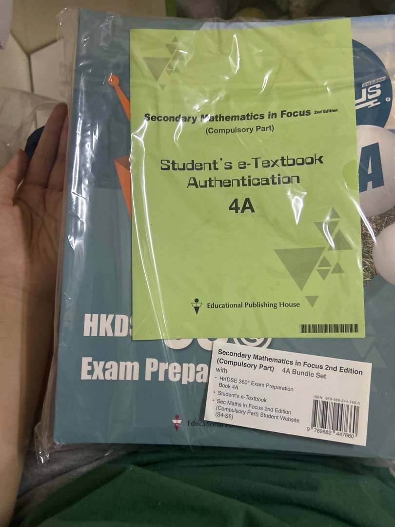 Secondary Mathematics in Focus 2nd Edition (Compulsory Part) 4A Bundle ...