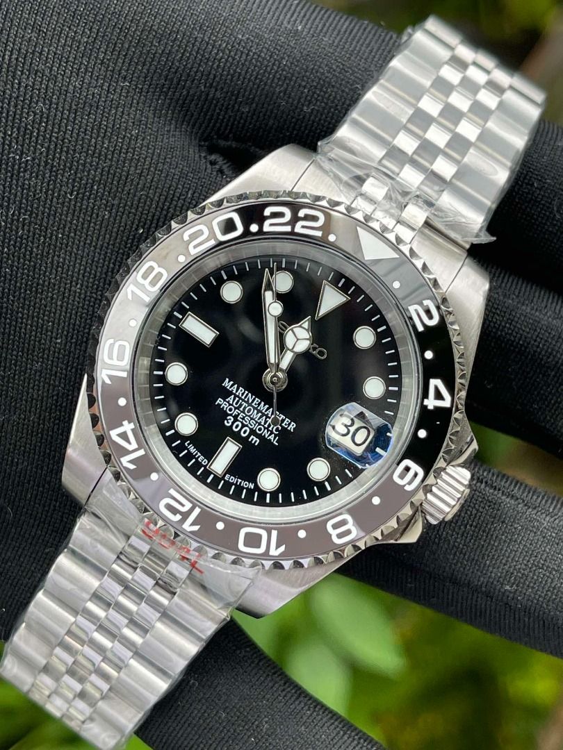 Seiko Mods (MarineMaster) (Category: Luxury Watches) located in Valenzuela. Submitted by jedmiguel (Listing ID 1391251215, Image 1). Description: Seiko Mods Marine Master Bruce Wayne Sprite Pepsi Hulk Black Marine Master Explorer II Black Polar For only PHP 8800 Brandnew & Original • Complete links • Comes with box, paperbag & card ✅ can do shipping ✅ COD OR COP VIA LBC ✅ meetup near me PM for more details Valenzuela/South Caloocan Area DISCLAIME