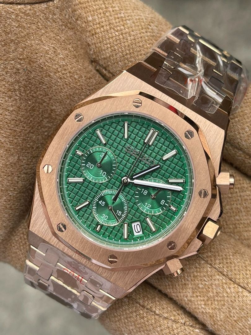 Seiko Mods (Royal Oak Rose Gold) (Category: Luxury Watches) located in Valenzuela. Submitted by jedmiguel (Listing ID 1391263395, Image 3). Description: Seiko Mods Royal Oak (Rose Gold) Black Panda Hulk For only PHP 8000 Brandnew & Original • Complete links • Comes with box, paperbag & card ✅ can do shipping ✅ COD OR COP VIA LBC ✅ meetup near me PM for more details Valenzuela/South Caloocan Area DISCLAIMER: We are not affiliated, associated, or i