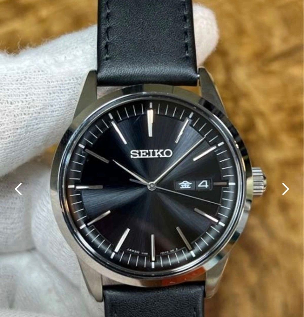 Seiko Solar V158-0AM0 (Category: Men's Watches) located in Quezon City. Submitted by brixl (Listing ID 1391265319, Image 2). Description: Seiko Solar V158-0AM0 This is a solar watch. It doesn’t need direct sunlight—just avoid keeping it in a dark place, and it will keep working." Box po wala na, nabaha kasi dahil nakatago. pero may replacement box. see pic. Belt napalitan na from black to brown. Nasaken pa orig belt pero sira na kasi. issue: Mino