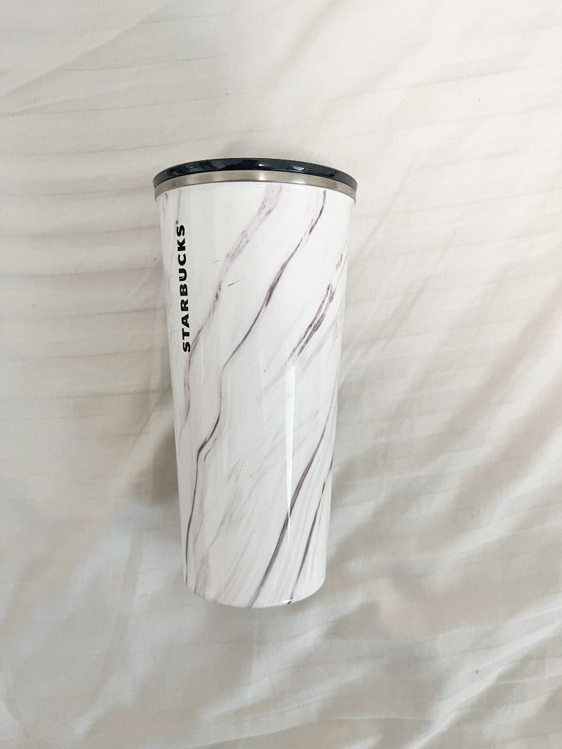Starbucks Marble (Category: Coffee & Tea Tableware) located in Quezon City. Submitted by kamotecutee (Listing ID 1391217347, Image 1). Description: Starbucks Marble & Monochrome Collection - Light scratches - Please manage expectations.