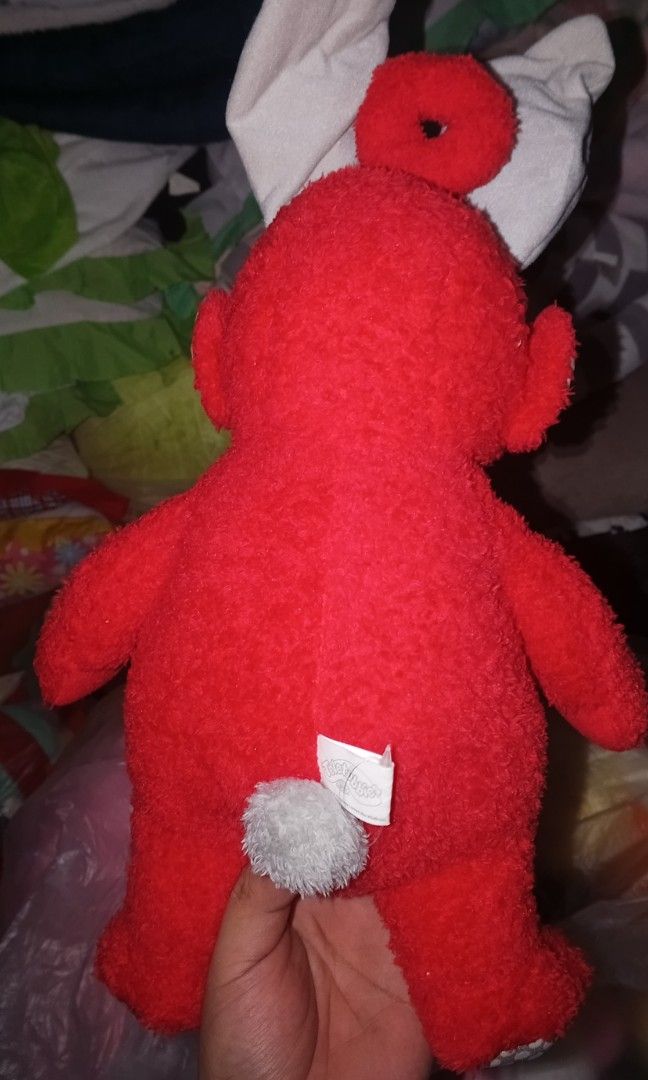 Teletubbies Bunny Ears Big Plush "Po" (Category: Plushies & Soft Toys) located in Mamburao. Submitted by rogerhabbitz (Listing ID 1391342840, Image 2). Description: No Scratches on Face.