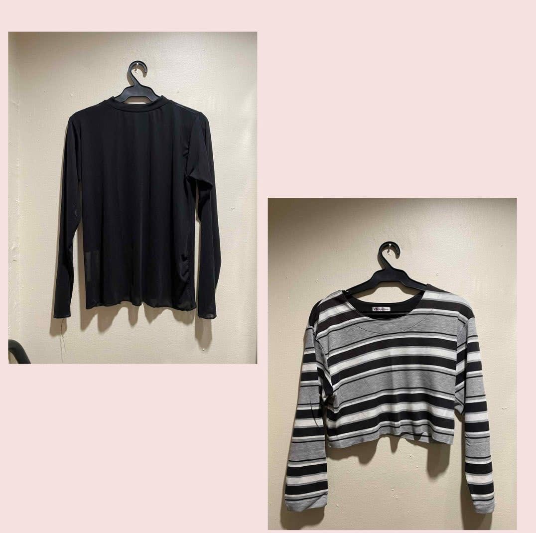 Tops for Small to Plus Sise (Category: Others Tops) located in Quezon City. Submitted by itsmeisel (Listing ID 1391168714, Image 3). Description: 100 each Some are brandnew Some are lighly used Preloved.