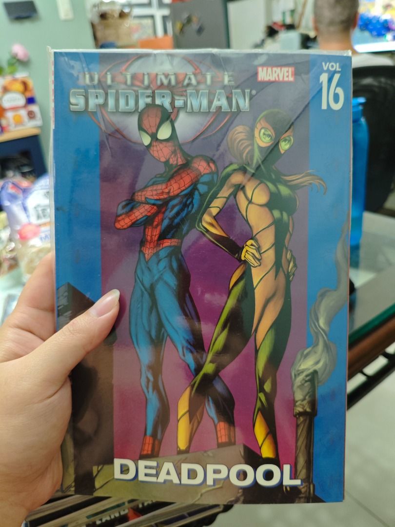 Ultimate Spider-Man Volume 16: Deadpool TPB 2006 Fine Condition First Printing (Category: Comics & Manga) located in Pasay City. Submitted by fcsean (Listing ID 1391310458, Image 1). Description: .